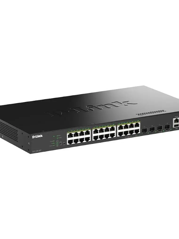 D-Link DGS-1530-28P/E Switch 24xGB PoE 4xSFP+ 370W 2