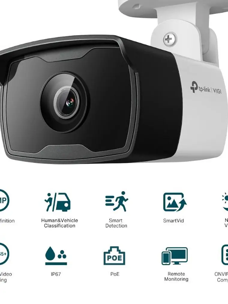 VIGI Cámara IP Bullet C320I 2MP Plástico IR 2.8mm 2