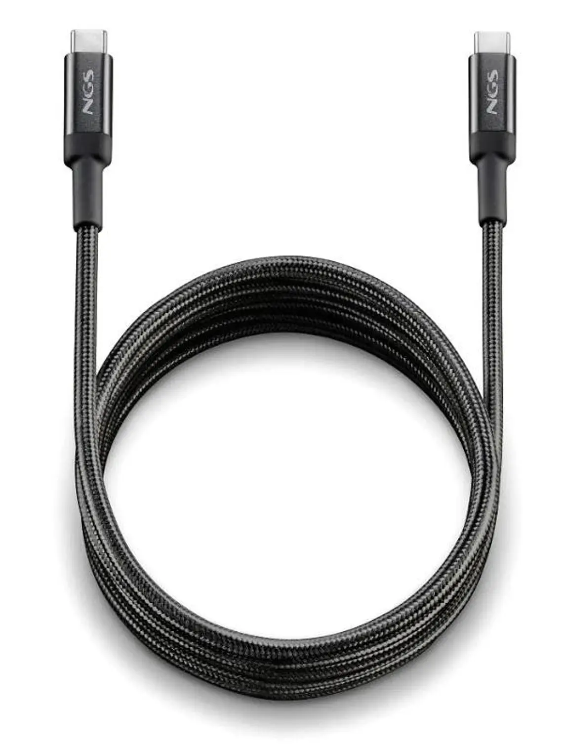 NGS Cable carga rapida USB C A USB C 2M 1