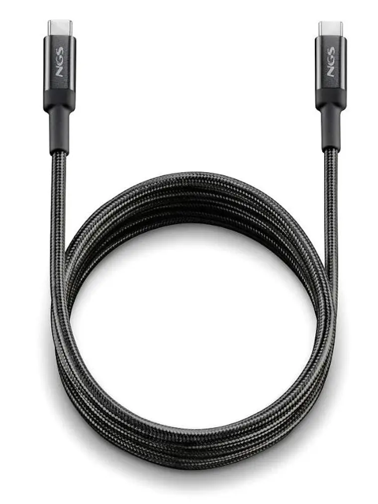 NGS Cable carga rapida USB C A USB C 2M 1