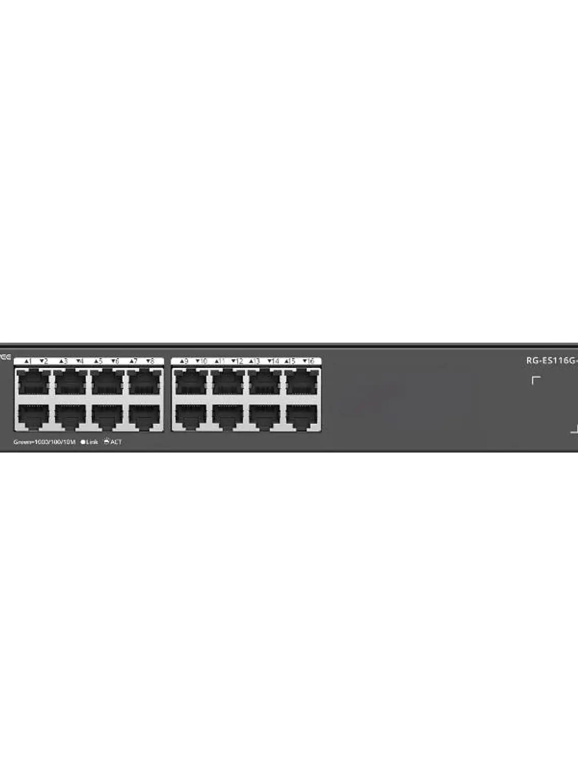 Reyee 16-Port Gigabit unmanaged Switch, 16 Gigabit 1