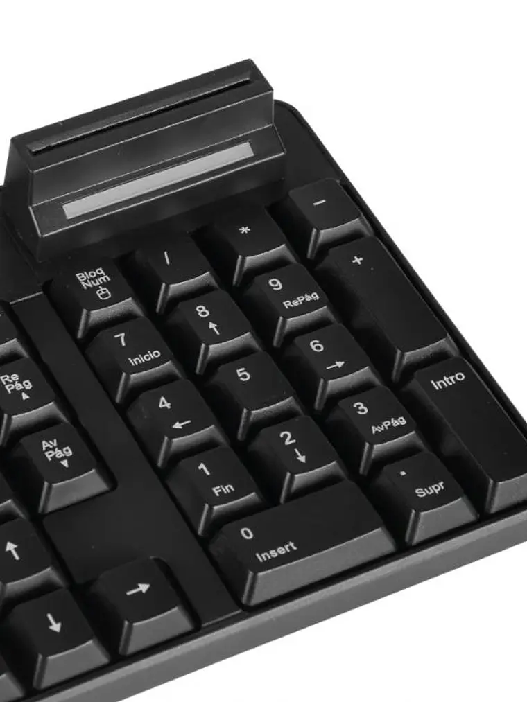 iggual Teclado con lector DNI CK-ID-DNI SMARTcard 2