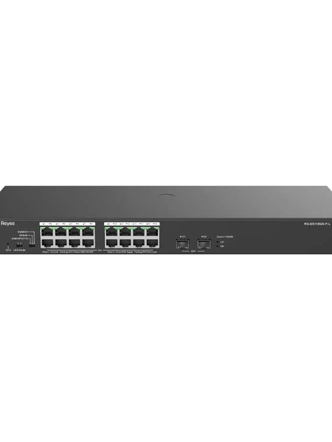 Reyee 16-Port 1000Mbps + 2 Gigabit SFP Ports, 16 o 1