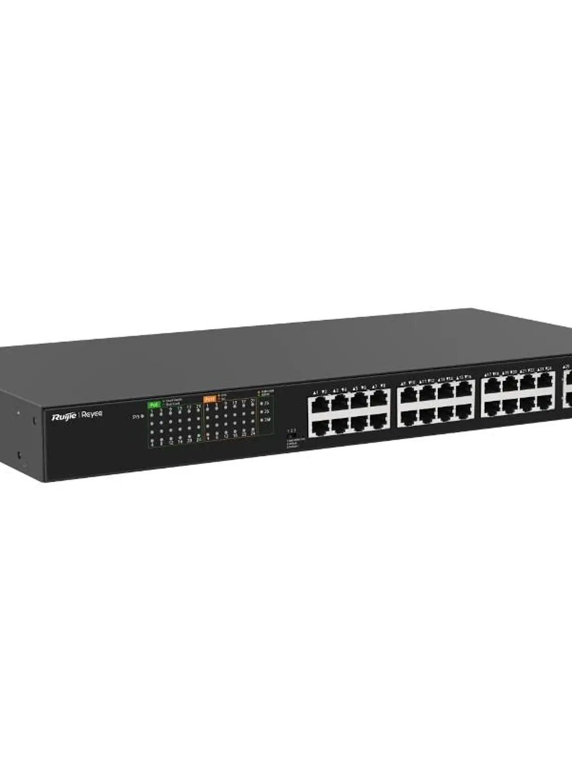 Reyee 24-Port 100Mbps + 1 Uplink Port 1000Mbps + 1 3