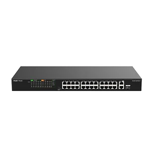 Reyee 24-Port 100Mbps + 1 Uplink Port 1000Mbps + 1