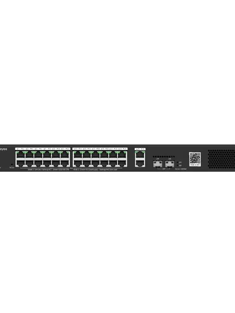 Reyee 28-Port Gigabit Smart POE Switch, 24 PoE/POE 1