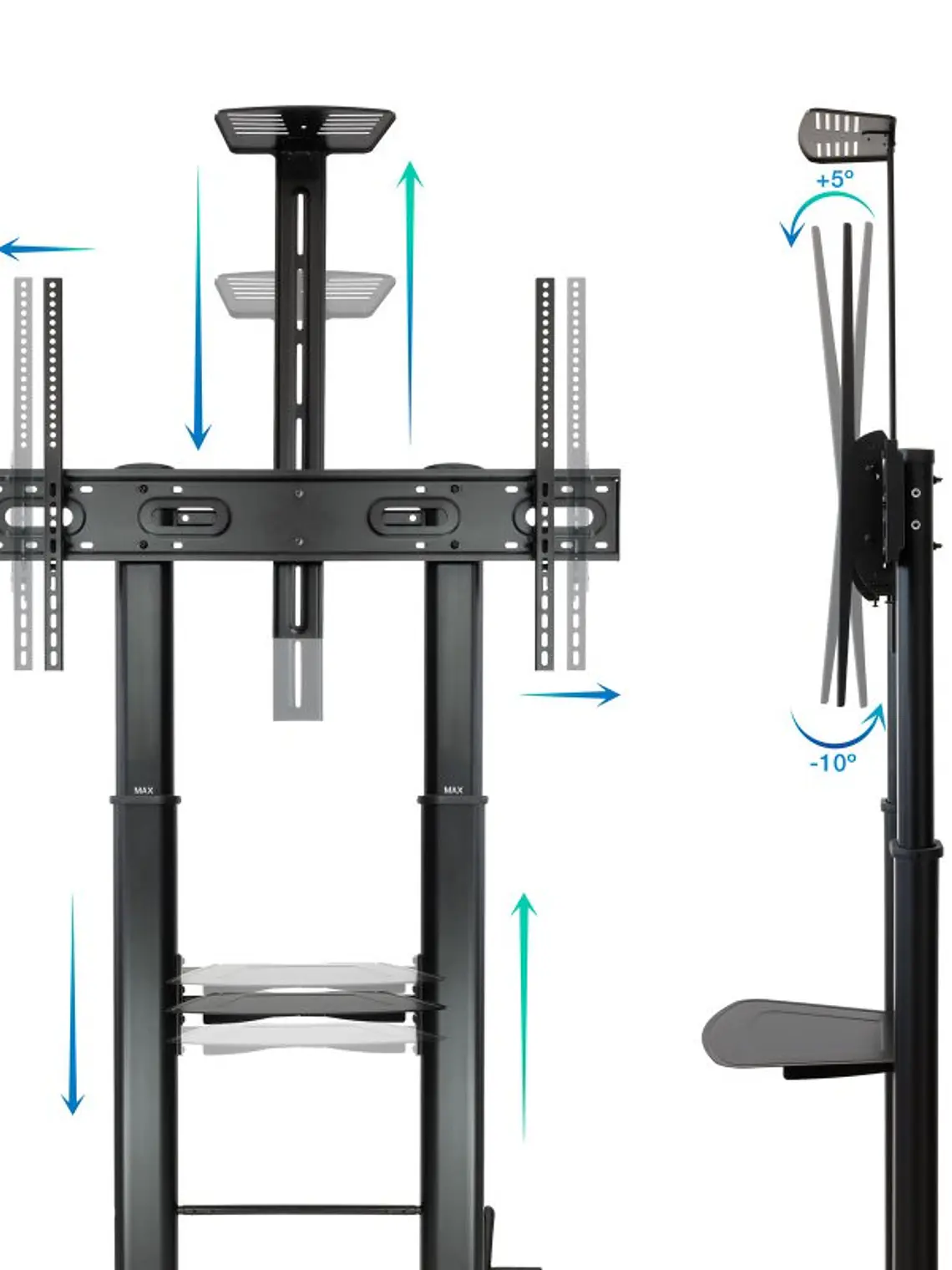Tooq FS20400HM-B Soporte suelo 60