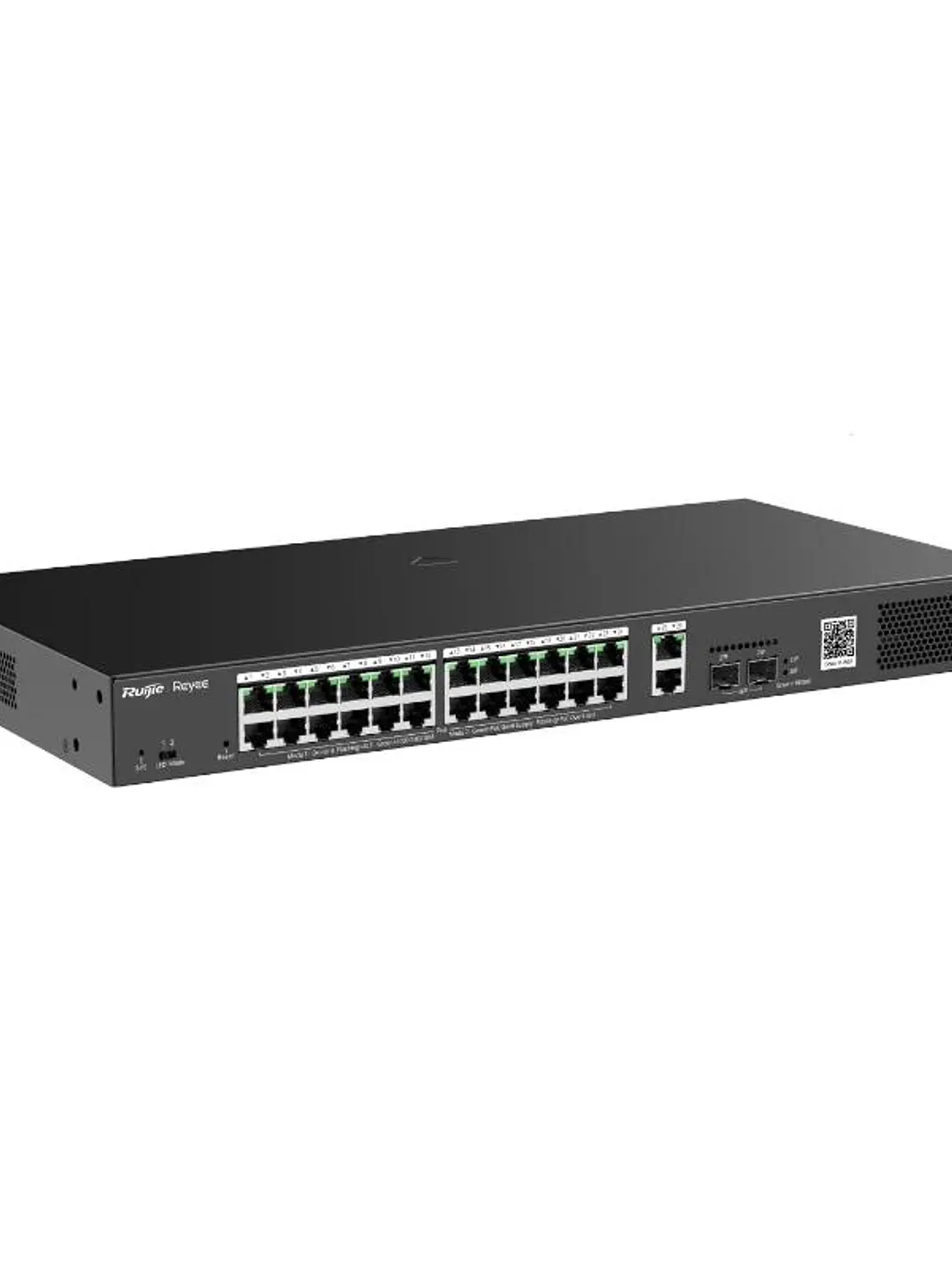 Reyee 28-Port Gigabit Smart POE Switch, 24 PoE/POE 2