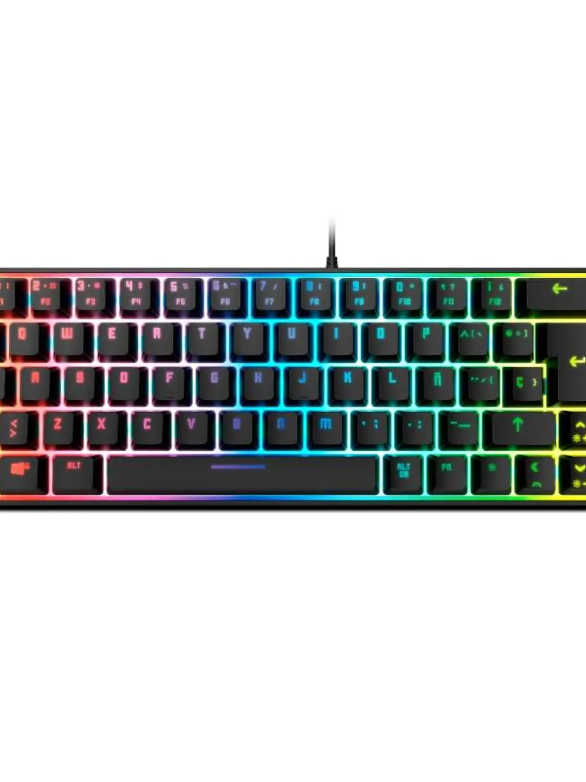 KROM KALISTA | Teclado mini RGB membrana 3