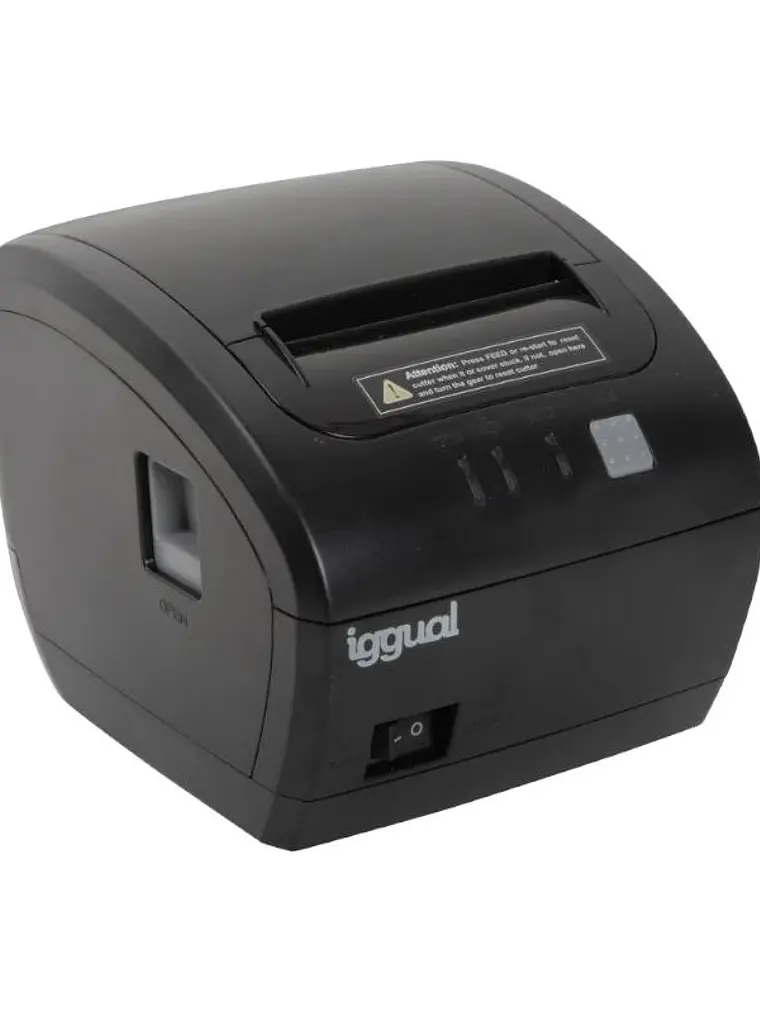 iggual Impresora térmica TP7001 USB+RS232+RJ45 1