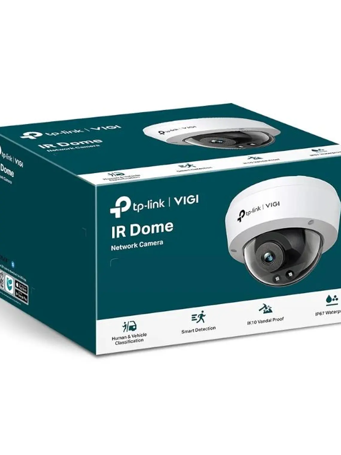 VIGI Cámara IP C240I Domo 4MP Plástico IR 4mm 3