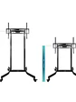 Tooq Soporte suelo ruedas eléctrico Lux 55