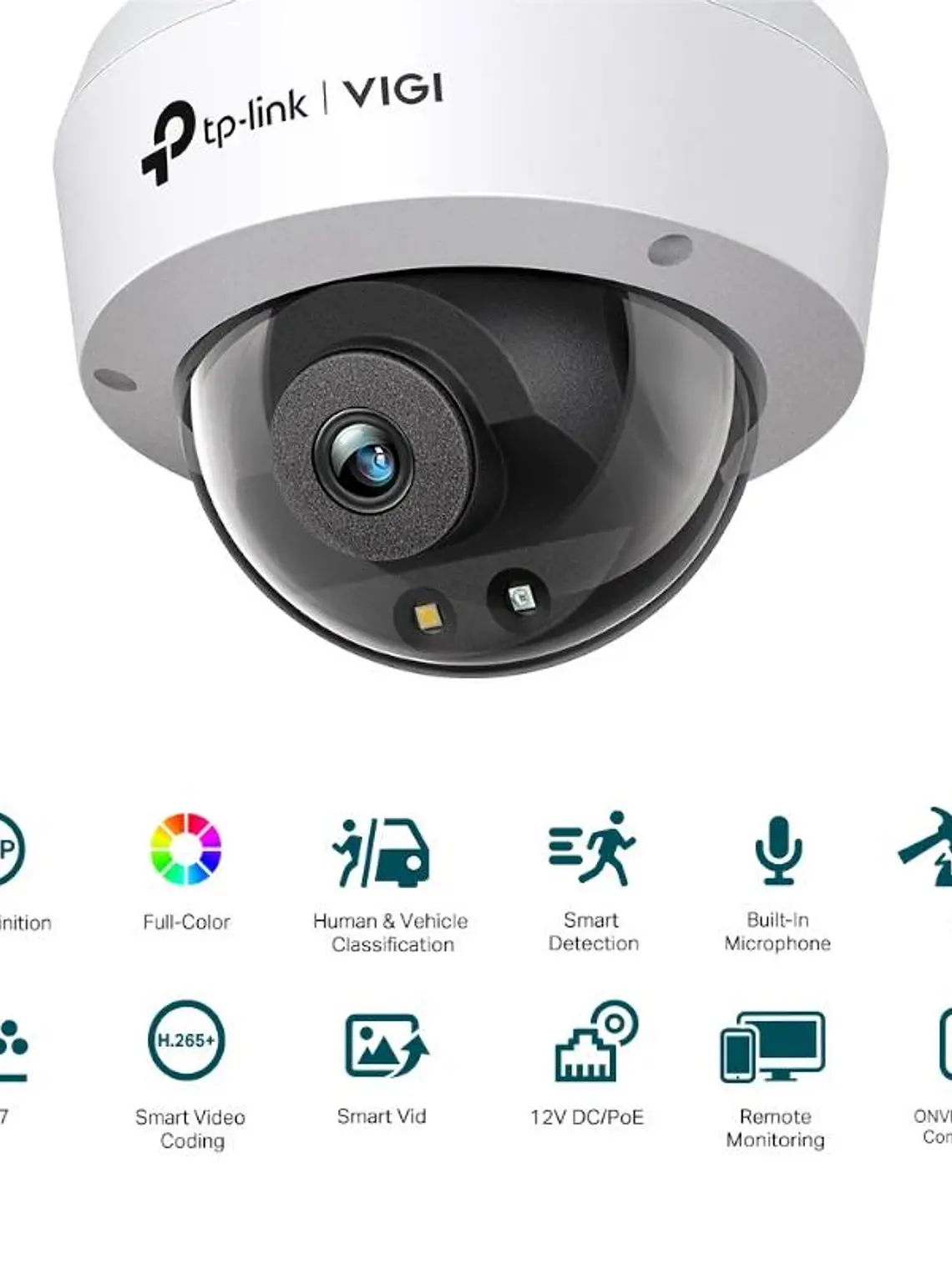 VIGI Cámara IP Domo C230 3MP Plástico Full-Color 4 2