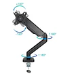 Tooq DB5032TNR-B Soporte mesa 1 brazo 17