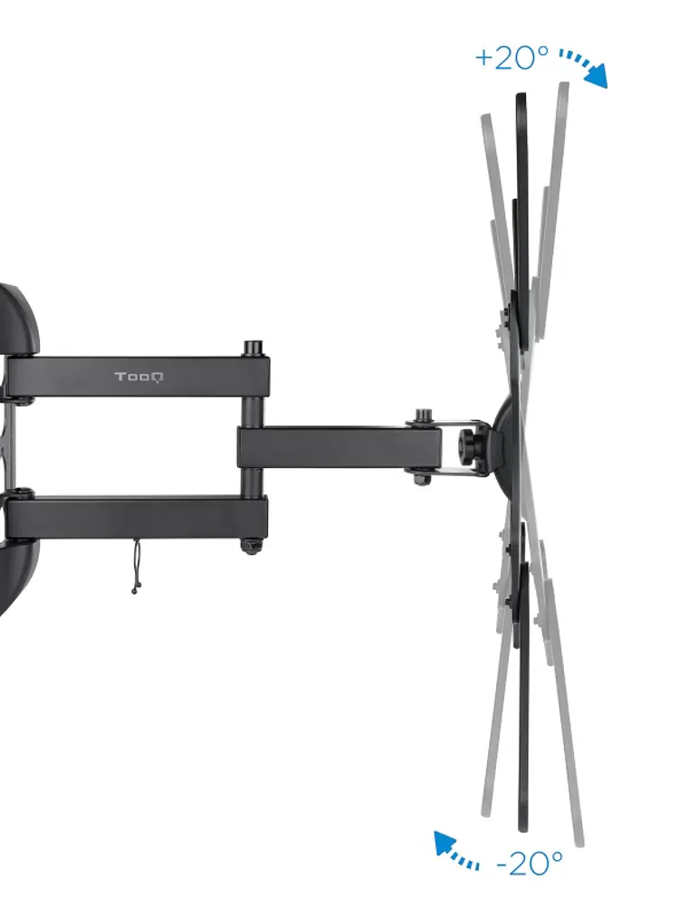 Tooq LP6055TN-B Soporte TV Incl/gira 23