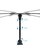 Tooq LP6055TN-B Soporte TV Incl/gira 23