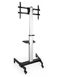 Tooq FS1886M-B Soporte suelo ruedas Hera 37