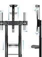Tooq Soporte Suelo/Pared fijo HIPERION 55
