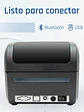 iggual Impresora etiquetas envíos 4X6 USB+Bluetoot - Miniatura 2