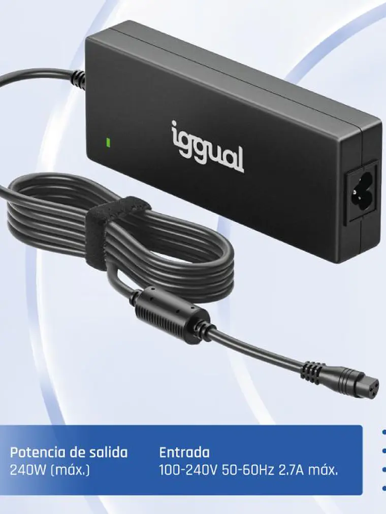 iggual Cargador Universal Automático CUA-6T-240W 2