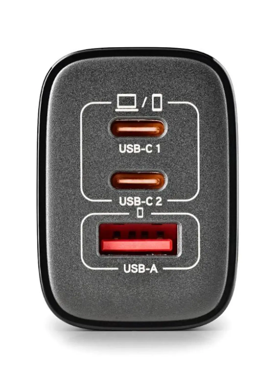 NGS CARGADOR GAN ULTRARAPIDO 65W USB-C+ USB-A 3