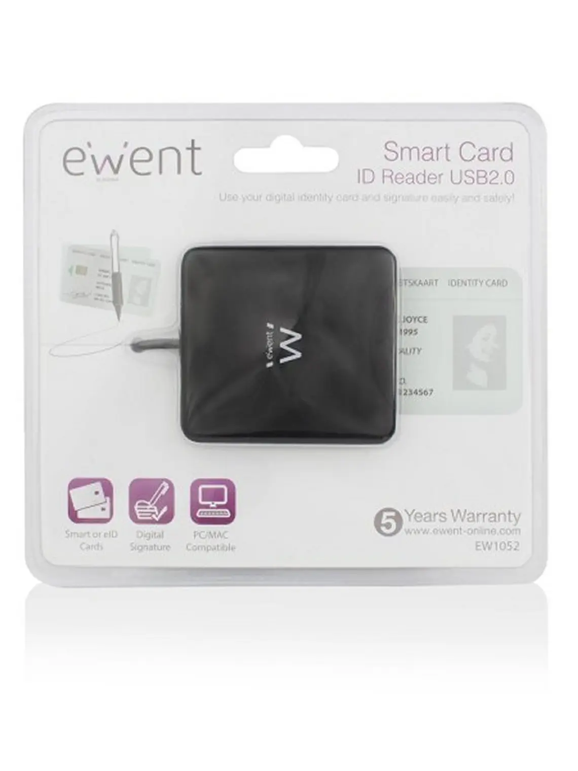 EWENT EW1052 Lector Tarjetas USB2 DNI/Sanitaria 2