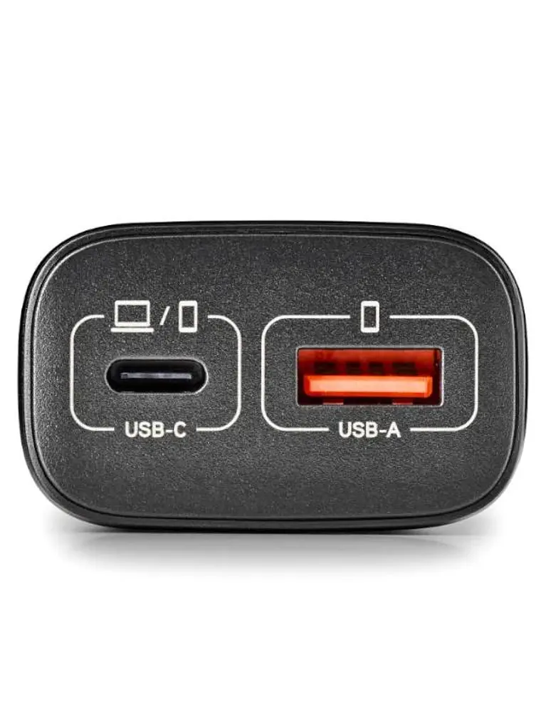 NGS CARGADOR GAN ULTRARAPIDO 45W USB-C+ USB-A 3