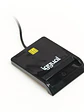 iggual Lector DNI SIP tarjetas ID USB 2.0 negro - Miniatura 2