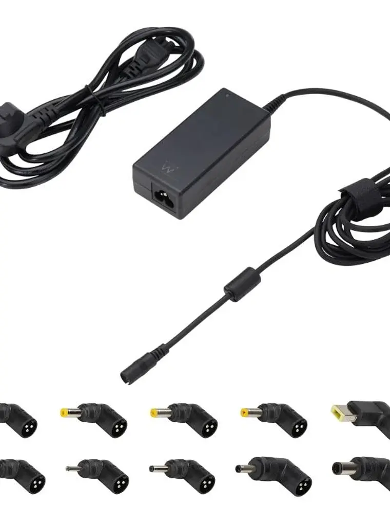 EWENT Cargador Auto. Univer Notebook 65W 10 Puntas 1