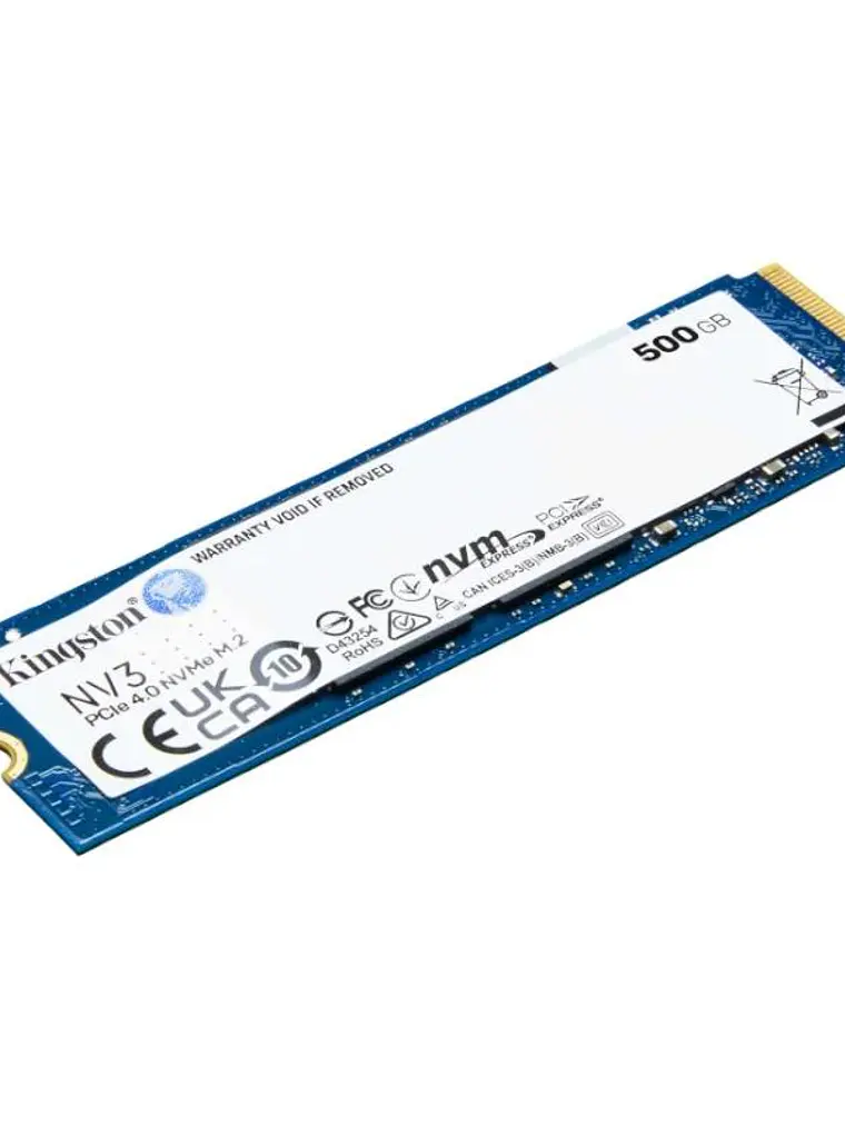 Kingston NV3 SSD 500GB PCIe NVMe Gen 4.0 2