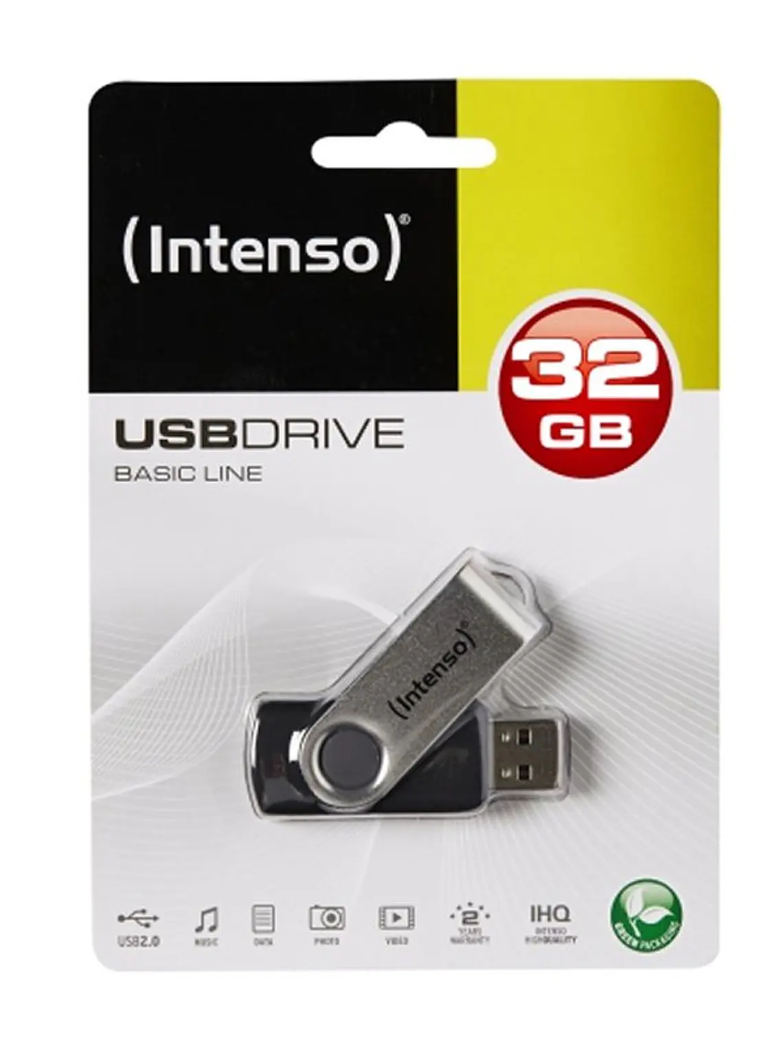 Intenso 3503480 Lápiz USB 2.0 Basic 32GB 3