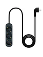 Nanocable Regleta de Enchufes 3 Tomas 1.4 m Negro - Miniatura 2