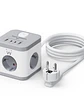 Ewent EW3863 Regleta 3 Tomas SHUCKO+2USB-A+2USB-C - Miniatura 1