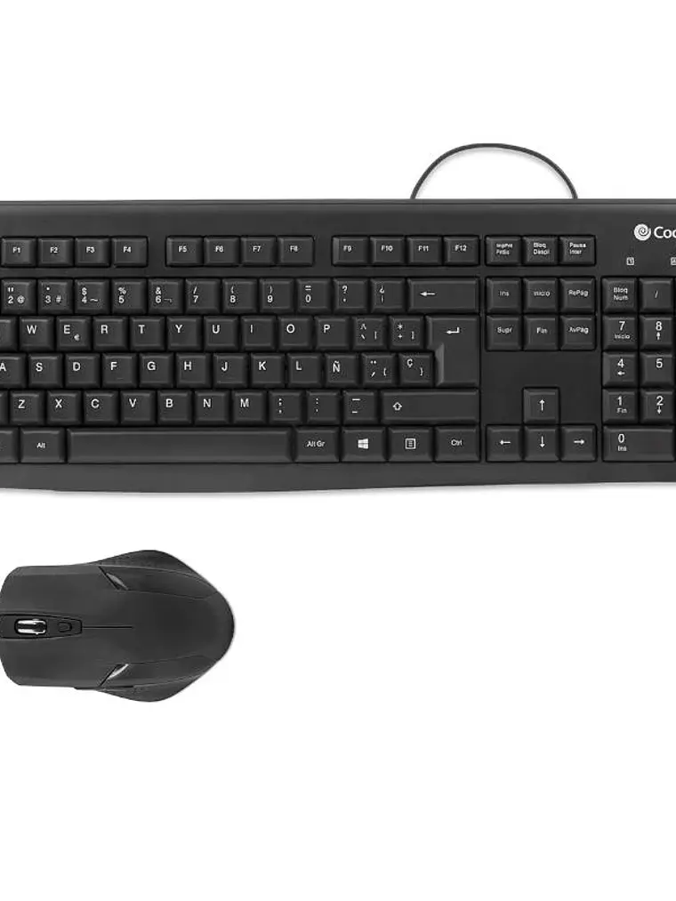 Coolbox Kit Teclado + Raton USB con cable 1
