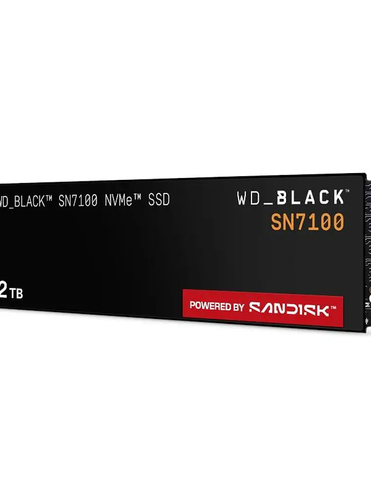 WD Black SN7100 SSD 2TB PCIe Gen4x4 7250MB-s 4