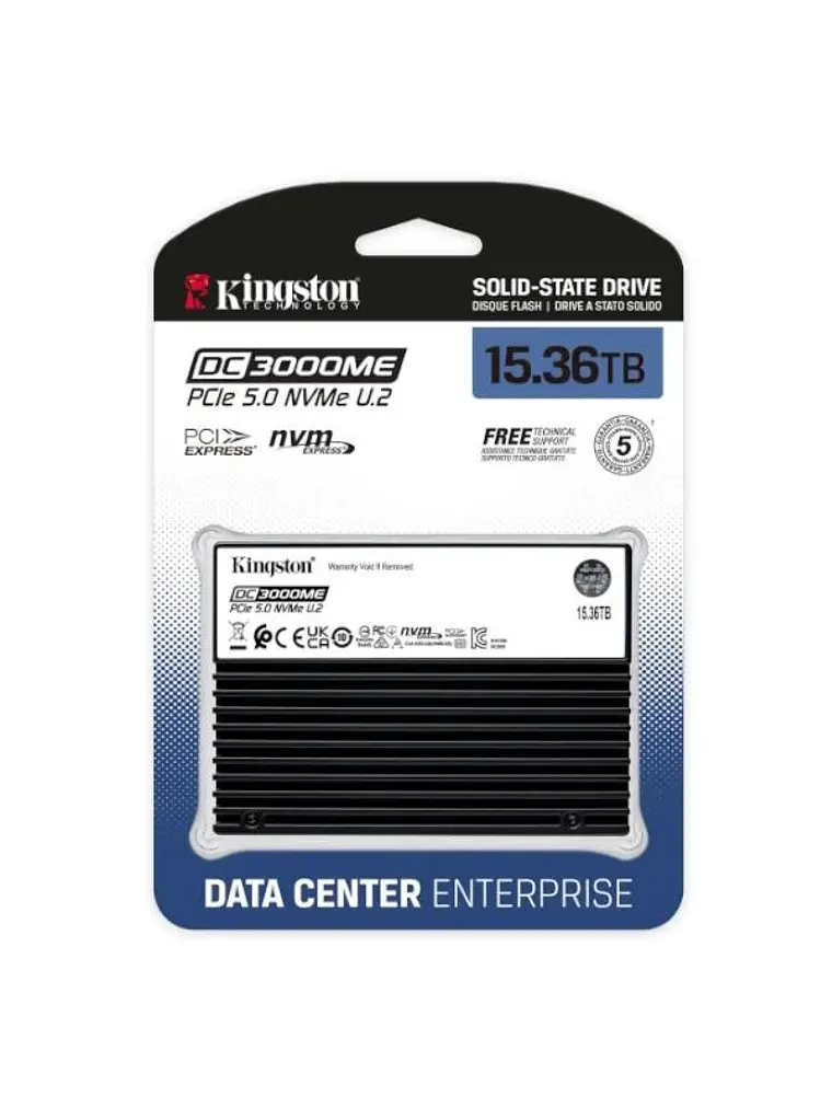 Kingston SSD DC3000ME 15.36TB NVMe PCIe 5.0 U.2 1