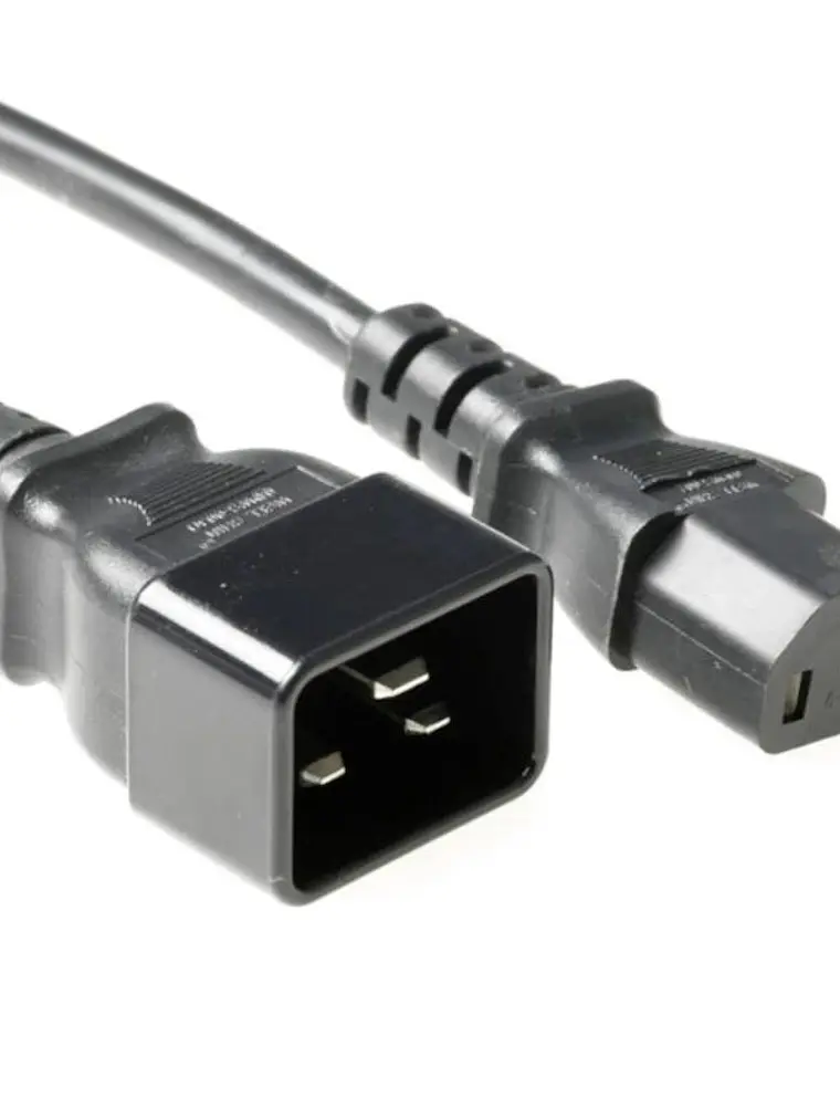 Salicru  Cable salida IEC C13/C20 2m 10A 1