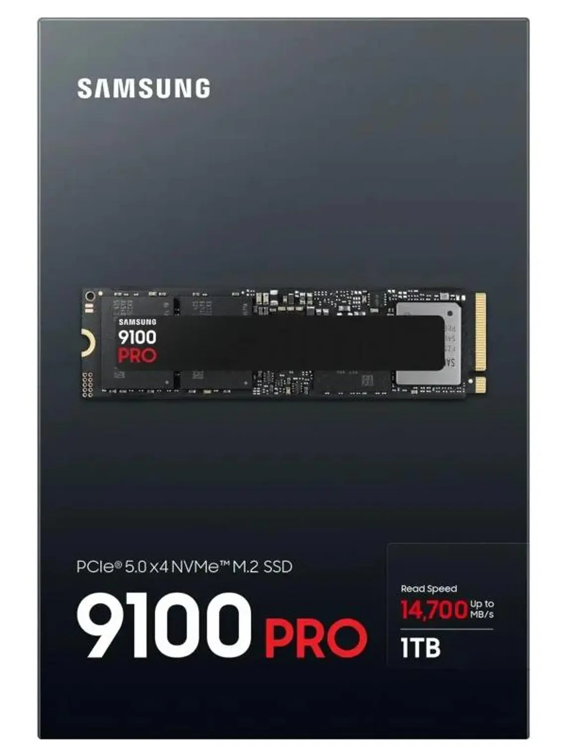 Samsung 9100 PRO SSD 1TB PCIe 5.0 14700 MB-s 4