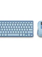 NGS KIT TECLADO Y RATON MULTIFUNCION RECARG AZUL - Miniatura 3
