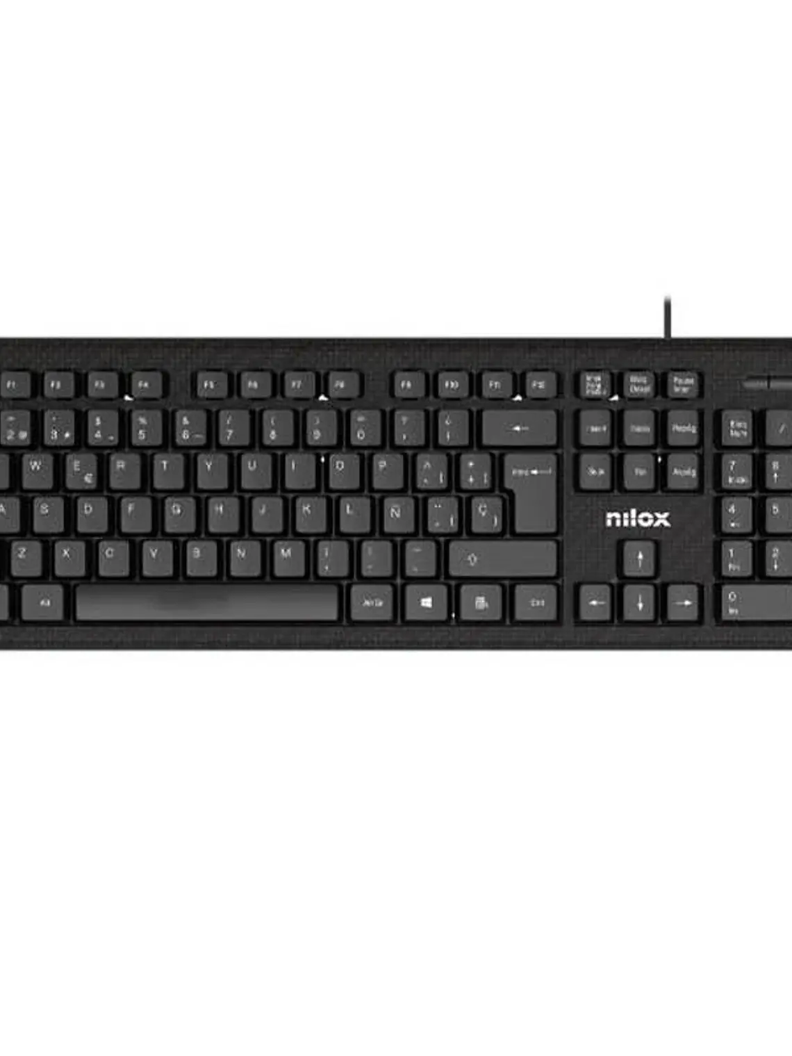 NILOX Kit Teclado+raton NXKME0011 Usb NEgro 2