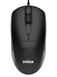 NILOX Kit Teclado+raton NXKME0011 Usb NEgro - Miniatura 3