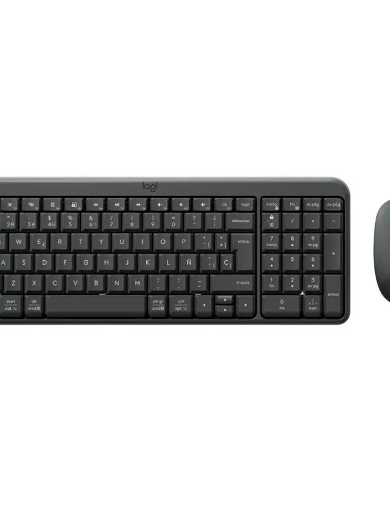 Logitech Teclado+raton MK250 bluet Negro 1
