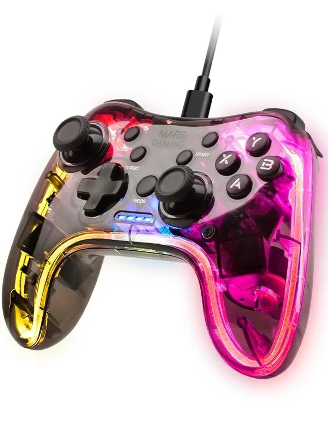 MARS GAMING GAMEPAD MGP-C NEON PC MAC PS3, ANDROID 1
