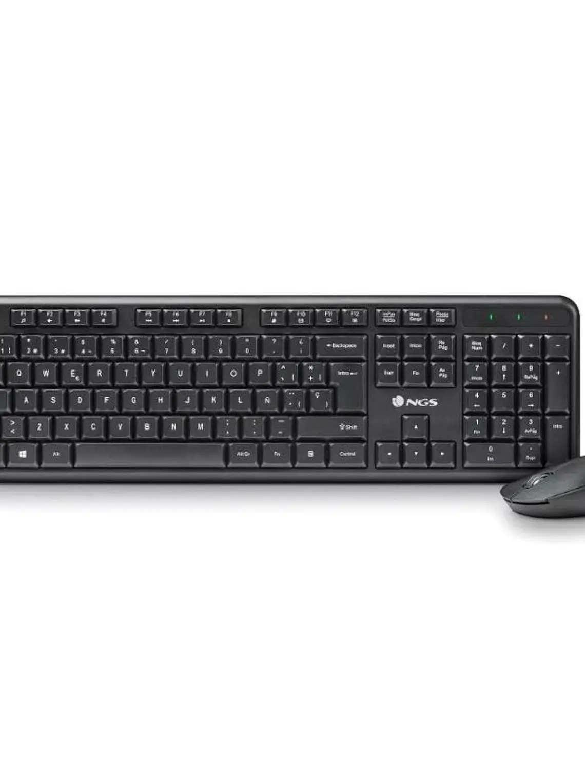 NGS Kit teclado+raton Harmony Inalámbrico 12 Tecla 2