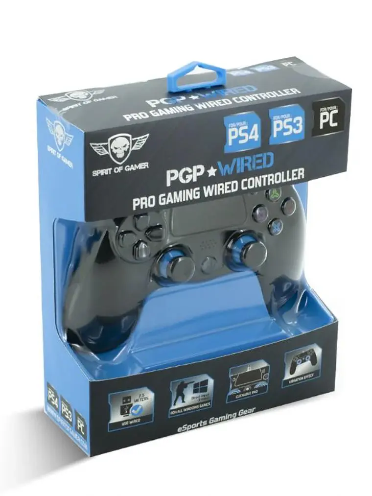 Spirit of Gamer Mando PS4  negro/azul 2