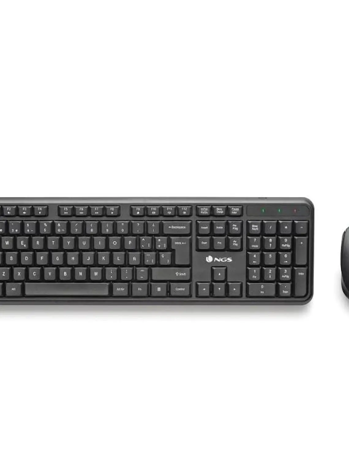 NGS Kit teclado+raton Harmony Inalámbrico 12 Tecla 3