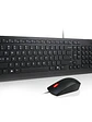 Lenovo 4X31R64432 Teclado + Ratón con cable USB - Miniatura 1