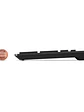 Lenovo 4X31R64484 Teclado + Ratón Inalámbrico Negr - Miniatura 3
