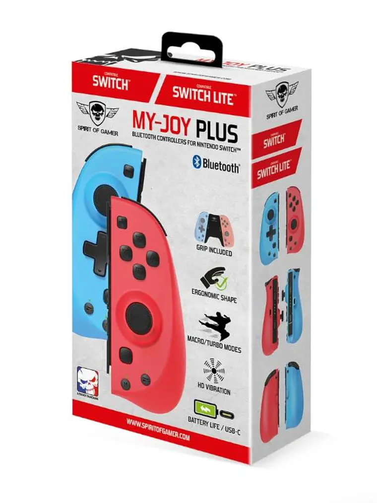 Spirit of Gamer Controlador Nintendo Switch comp. 4