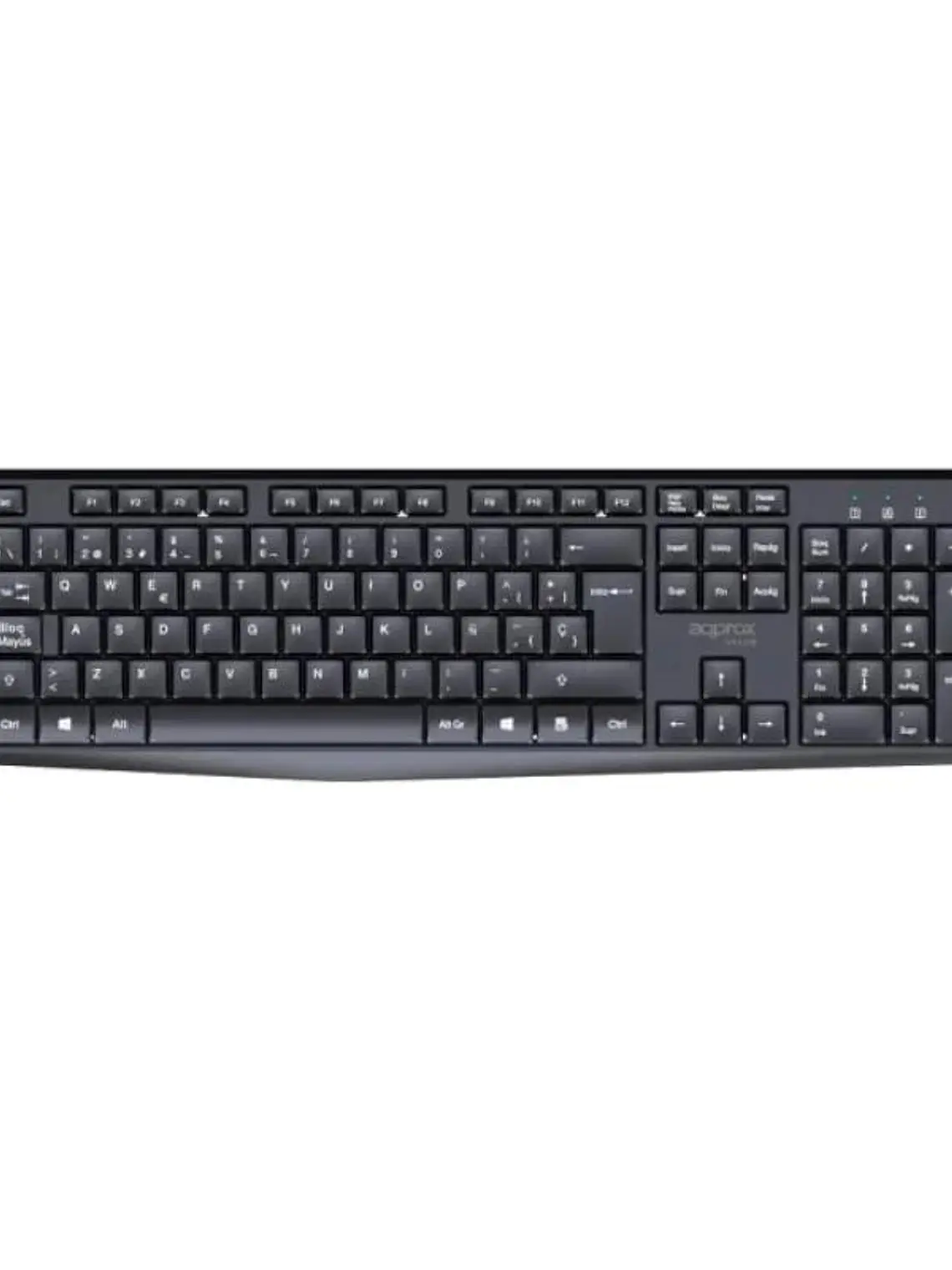 APPROX Teclado+raton inalamb X420B 1000DPI Negro 3